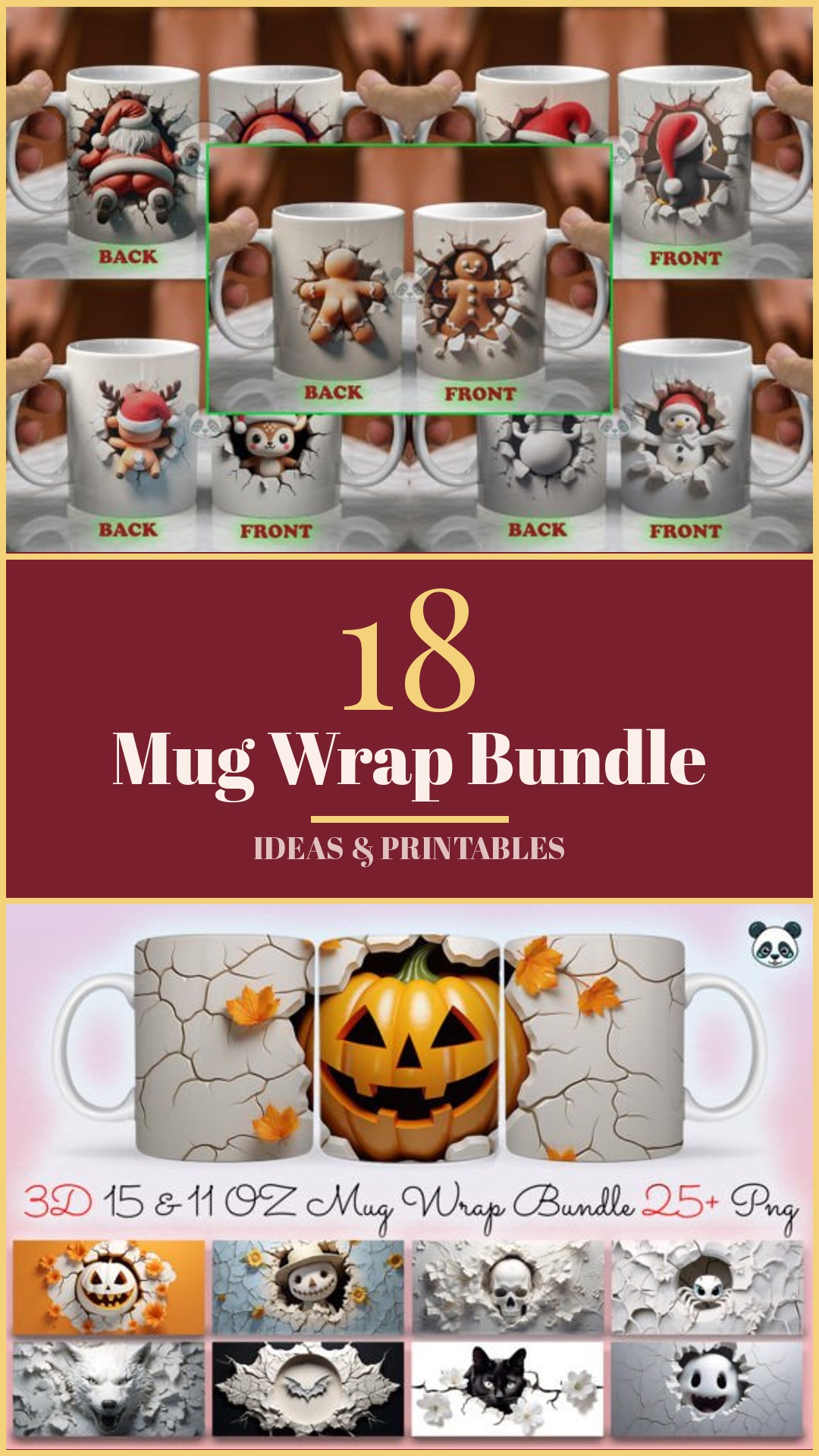 18 Mug Wrap Bundle